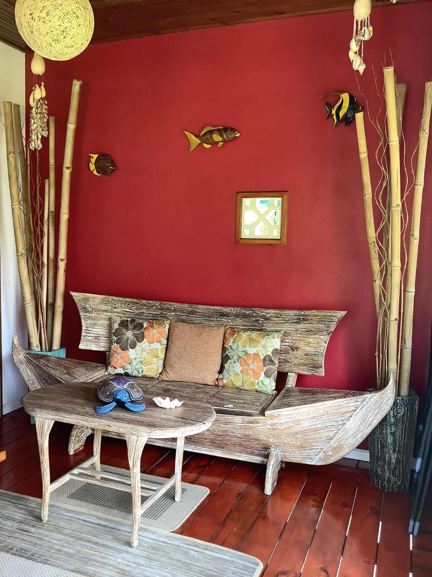 Nid'Aigle Lodge Baie Sainte Anne Luaran gambar